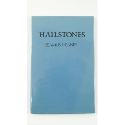 170 - Heaney (Seamus) Hailstones, 8vo, Meath (Gallery Press) 1984, Signed Limited Edn. of 250 Copies, blac... 