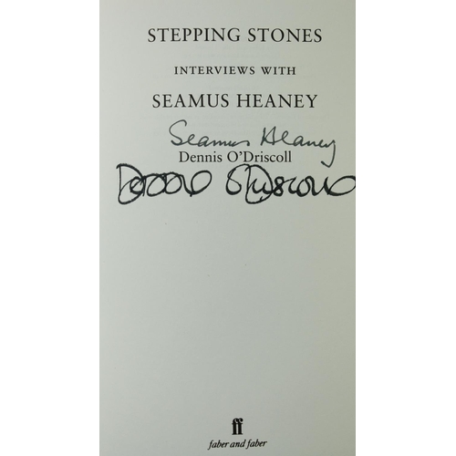 179 - O'Driscoll (Dennis) Stepping Stones, Interviews with Seamus Heaney, thick 8vo, L. (Faber & ... 