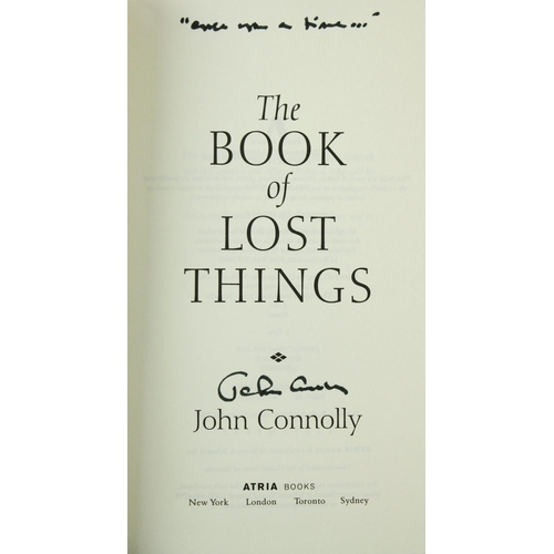 182 - Signed First U.K. & U.S. EditionsConnolly (John) The Book of Lost Things, 8vo L. (Hodder &a... 