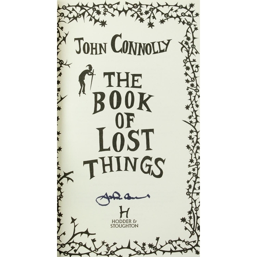 182 - Signed First U.K. & U.S. EditionsConnolly (John) The Book of Lost Things, 8vo L. (Hodder &a... 