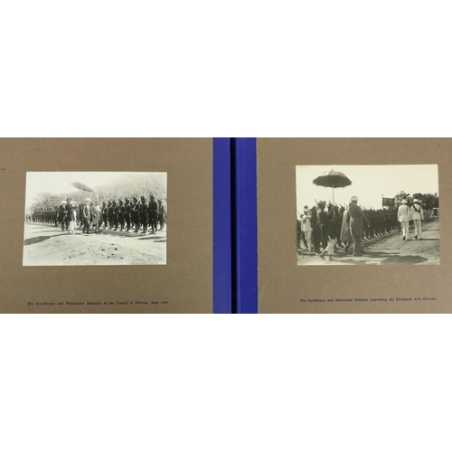 315 - Album Presented by Maharajah to Cork-born Engineer, 1927 Photographs: [Calastry Sons, London & M... 