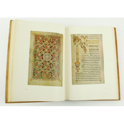 324 - Limited Facsimile EditionBook of Durrow: Evangeliorum Quattuor Codex Durmachensis, folio, 2 vols., O... 