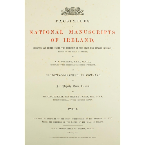 339 - National Manuscripts of IrelandGilbert (John T.) Account of Facsimiles of National Manuscripts of Ir... 