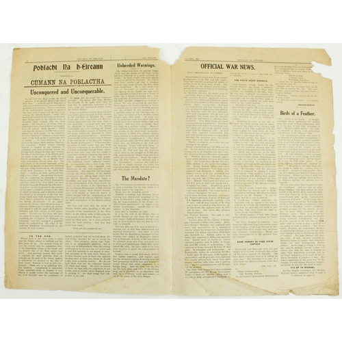 419 - ProclamationPeriodical: Poblacht na h-Eireann - Republic of Ireland, issue for 29th July, 1922, PROC... 