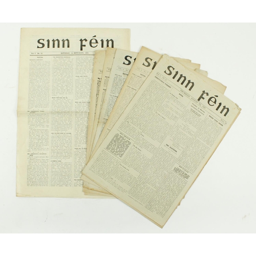 429 - Sinn Fein in 1923Periodical:  Sinn Fein, Vol. I No. 3, No. 5, 6, 7, 8, 10, 11, & No. 18, togethe... 