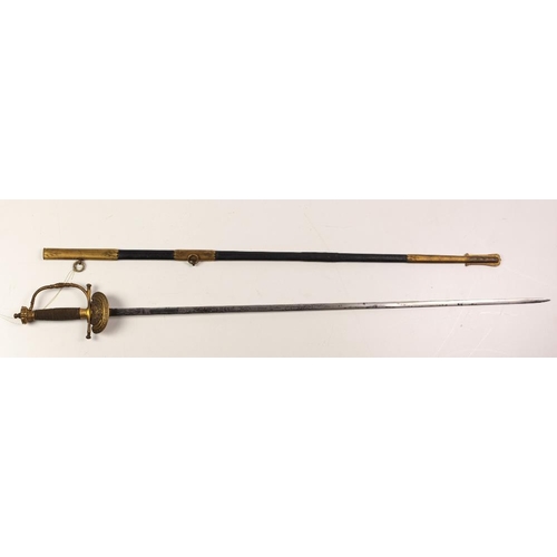 480 - An attractive 19th Century Dress Sword, with 32