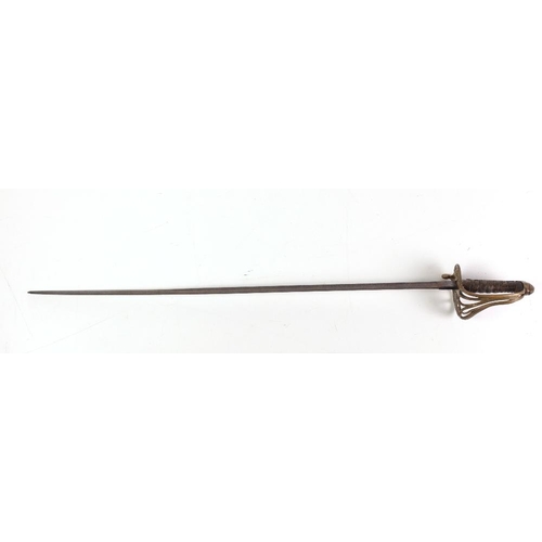 481 - A Victorian Infantry Backsword, with 31 1/2