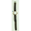 A 1930's Gentleman's Wrist Watch, with gold frame by 