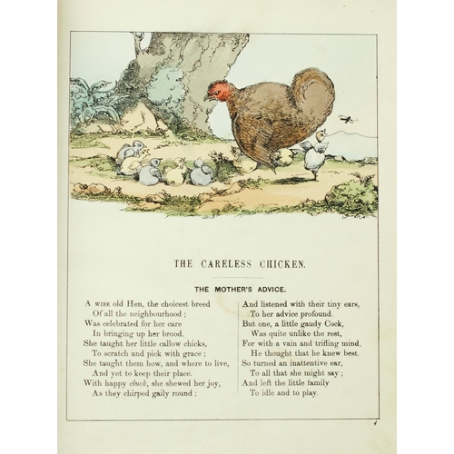 62 - Juvenalia: [Forrester (A.H.)] Alfred Crowquill, The Careless Chicken, by Krakemsides, lg. 8vo L.(Gra... 