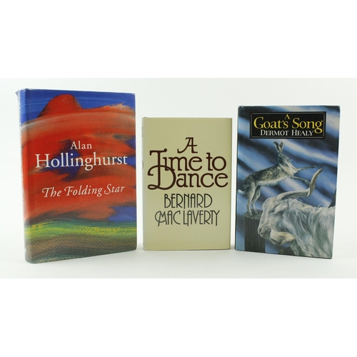 63 - Hollinghurst (Alan) The Folding Star, thick 8vo, L. (Chatto & Windus) 1994, Signed on t.p., clot... 