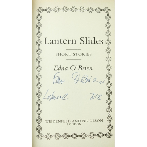 64 - O'Brien (Edna) Lantern Slides - Short Stories, 8vo L. 1990., First, Signed & Dated on t.p., clot... 