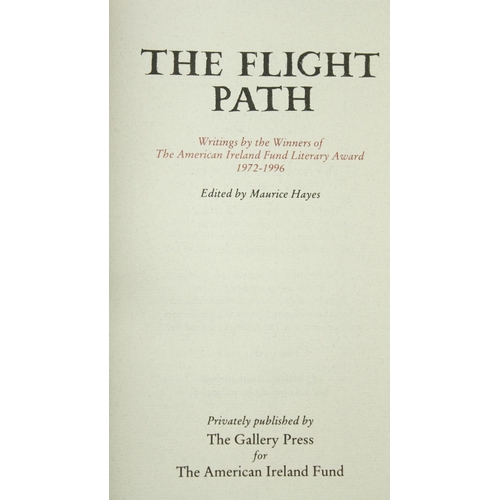 66 - Hayes (Maurice)ed. The Flight Path, Writings by the Winners of the American Ireland Fund L... 