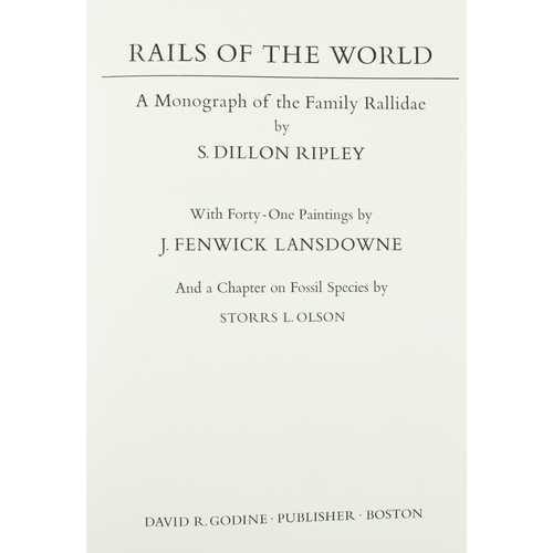 111 - Signed by Author & ArtistIllustrated Volume: Ripley (S. Dillon) & Lansdowne (J.F.)illus.&nbs... 