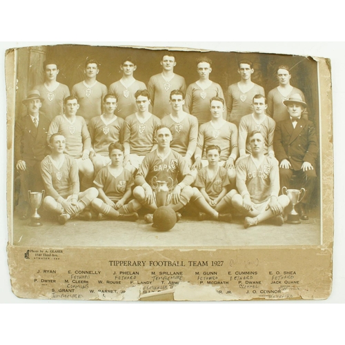 577 - Tipperary Football Team, 1927 (New York Branch)G.A.A.: Photograph, 1927, an attractive black and whi... 