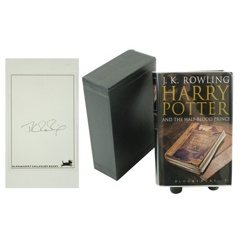 165 - With Author's Signature Loosely InsertedRowling (J.K.) Harry Potter and the Half-Blood Prince, thick... 