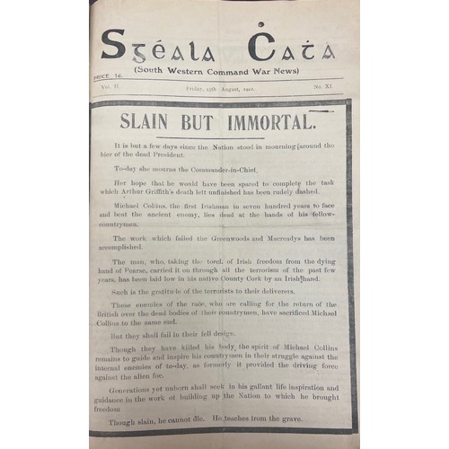 425 - Excessively Rare Limerick Civil War Journal A Complete File Co. Limerick: Sgeala Chatha Luimnighe (L... 