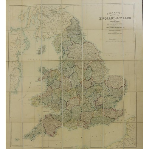 17 - Maps: England & Wales: Faden (W.) A Map of England, Wales & Scotland, describing all the Dir... 