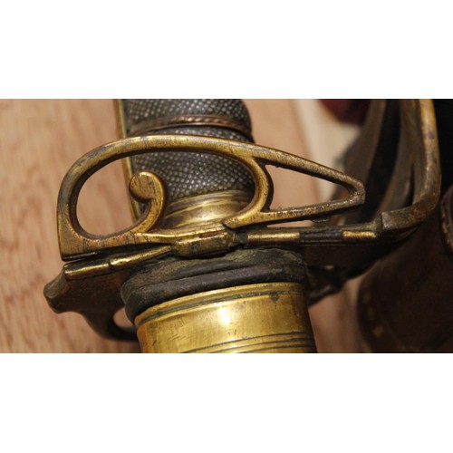 469 - An attractive 19th Century Military issue Sword, by Wilkinson of Pall Mall London, with monogrammed ... 