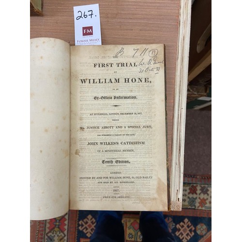 267 - Hume (David) Essays and Treatises on Several Subjects,  2 vols. 8vo L. 1777. New Edn., cont. calf, o... 