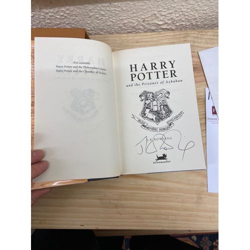 162 - Signed First Edition, (First State)Rowling (J.K.) Harry Potter and the Prisoner of Azkaban, 8vo, L. ... 