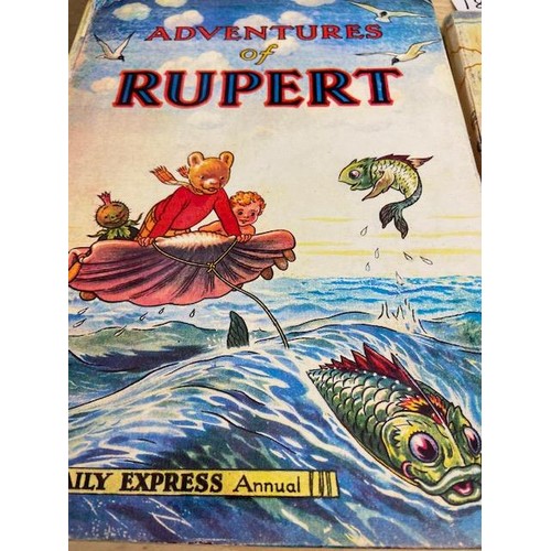 180 - Children's Interest: Rupert Annuals, a collection of four Annuals including:(a) More Adventures of R... 