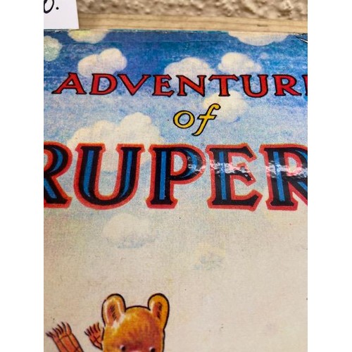 180 - Children's Interest: Rupert Annuals, a collection of four Annuals including:(a) More Adventures of R... 