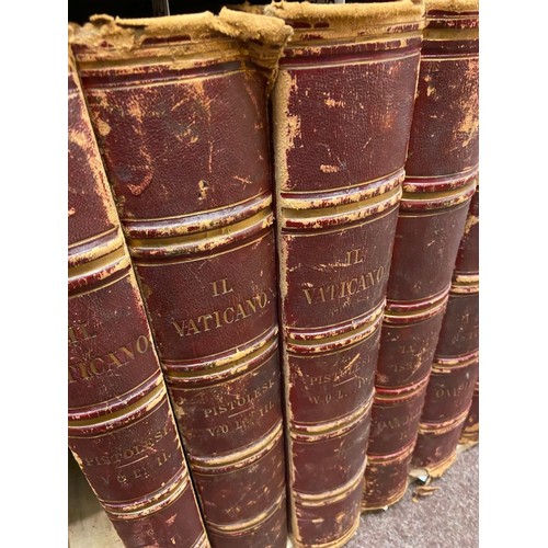 232 - Pistolesi (Erasmo) Il Vaticano, 8vols. large atlas, folio Rome (Tipografia della Societa..) 1829. Al... 