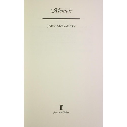 105 - Signed Limited Edition  Mc Gahern (John) Memoir,  8vo, Signed & Limited 89 (250) Copies, cloth b... 