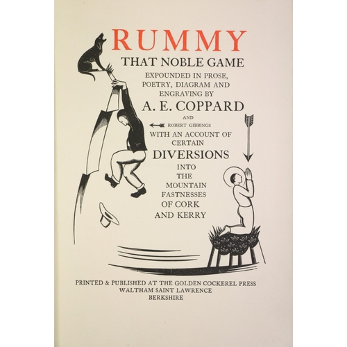 123 - Signed Copies with Illustrations by Robert Gibbings  Golden Cockerel Press: Dunsany (Lord) Lord Adri... 