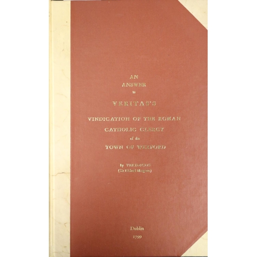 132 - 1798: [Musgrave (Sir Richard)] Veridicus pseudo. A Concise Account of the Material Events and Atroci... 