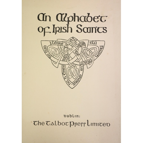 136 - With Attractive Illustrations by Lucas Rooney  Talbot Press: [Dease (Charlotte)] An Alphabet of Iris... 