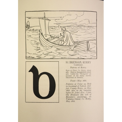 136 - With Attractive Illustrations by Lucas Rooney  Talbot Press: [Dease (Charlotte)] An Alphabet of Iris... 