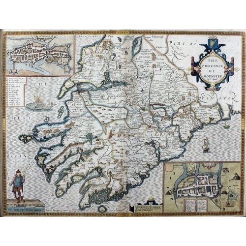 350 - John Speed - Map of Munster