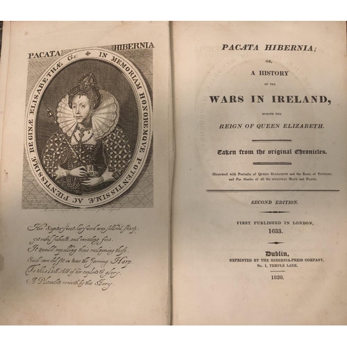 356 - Stafford (Thos.) Pacata Hibernia; or A History of the Wars in Ireland, during Reign of Queen Elizabe... 