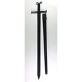 A very heavy reproduction metal Long Sword, with cruciform handle & 40