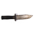 A German Mauser 98 Pioneer Bayonet, with sawback, known as 
