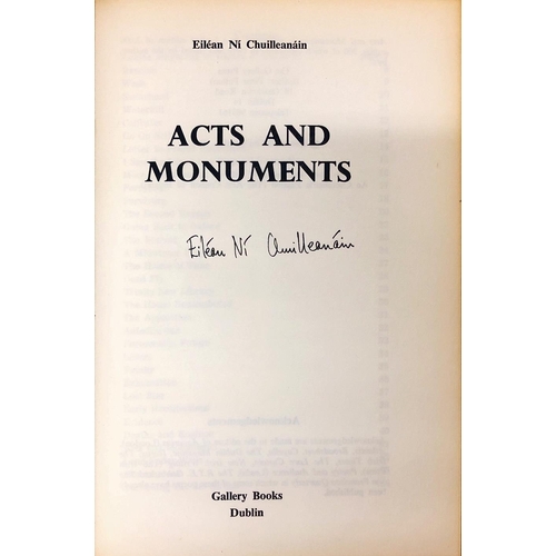 25 - Irish Female Poets: N¡ Chuillean in (Eile n) Acts and Monuments, Gallery 1972; Site of Ambush, Galle... 