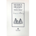 All Signed CopiesHeaney (Seamus) Station Island, L. 1984.  First Edn., Signed by Author on title pag... 
