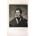 Moore - The Works of Thomas Moore, 6 vols. 12mo Paris 1823. Cont. full calf, mor. labels, 1 spine la... 