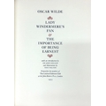 Limited Editions Club PublicationsWilde (Oscar) Lady Windermere's Fan & The Importance of Being Erne... 