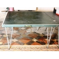 A modern standard size folding Table Tennis Table. (1)