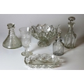 A very large collection of varied Glass, jugs, decanters, bowls, etc., and a very large collection o... 