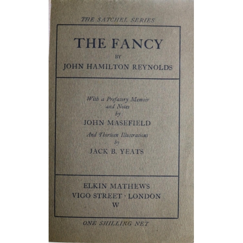 21 - Illustrations by Jack B. Yeats[Yeats (Jack B.)] Reynolds (John Hamilton) The Fancy, With a Prefatory... 