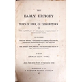 Cooke (Thos. Lalor) The Early History of the Town of Birr, or Parsonstown, 8vo D. 1875. First Edn. T... 