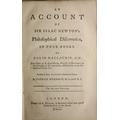 Murdoch (Patrick) An Account of Sir Isaac Newton's Philosophical Discoveries in Four Books by Colin ... 