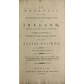 Webb (Wm.) An Analysis of the History and Antiquities of Ireland, Prior to the Fifth Century. 8vo D.... 