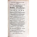 Taplin (Wm.) The Gentleman's Stable Directory: or, Modern System of Farriery, 2 vols. 8vo L. & D... 