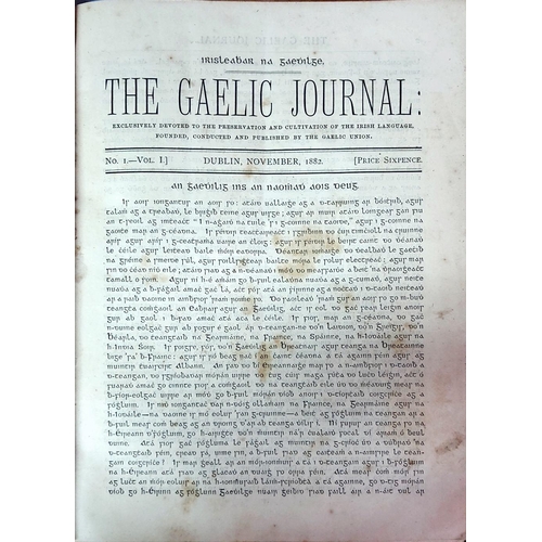 895 - A Rare Complete FilePeriodical: The Gaelic Union Publishers, Irisleabhar na Gaedhilge - The Gaelic J... 