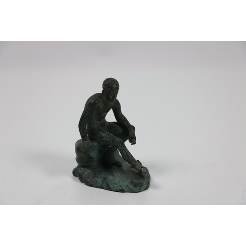 365 - An early bronze Figure, 