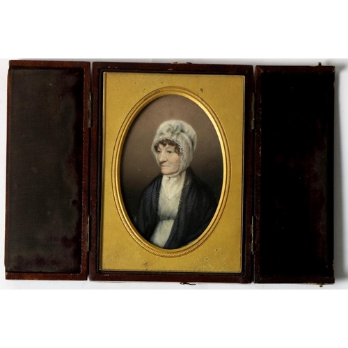 387 - Early 19th Century Irish SchoolMiniature: A half length 